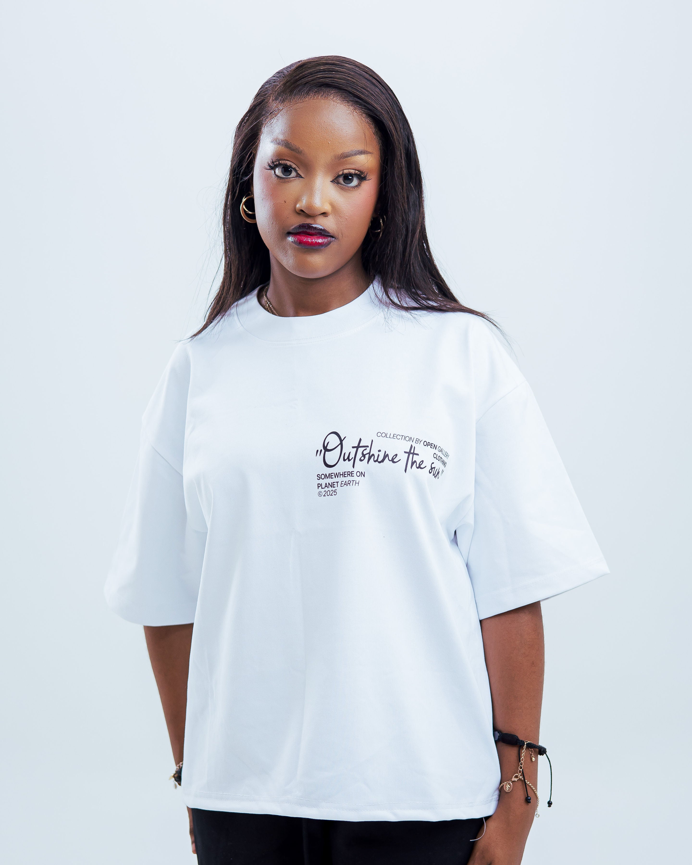 Outshine the Sun Cropped Tee