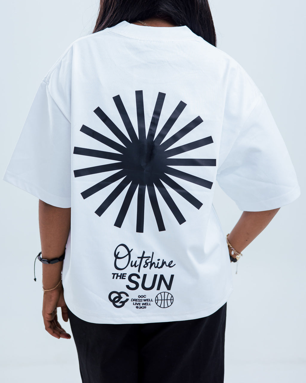 Outshine the Sun Cropped Tee
