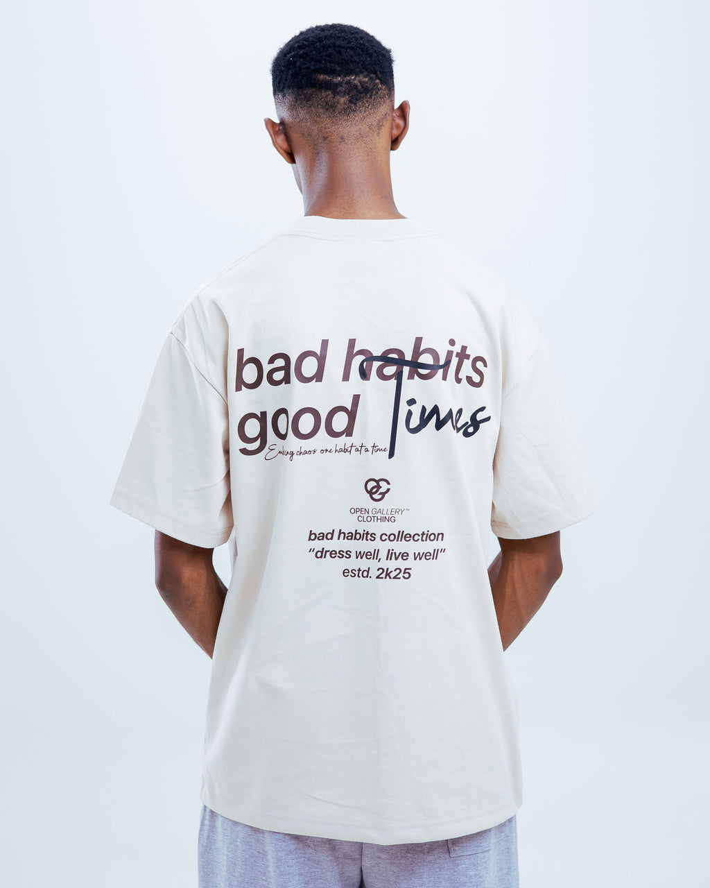 Bad Habits, Good times Tee
